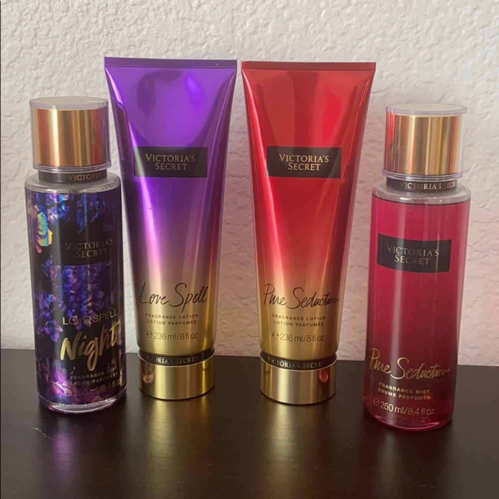 Victoria’s Secret lotion and mists! Never used!